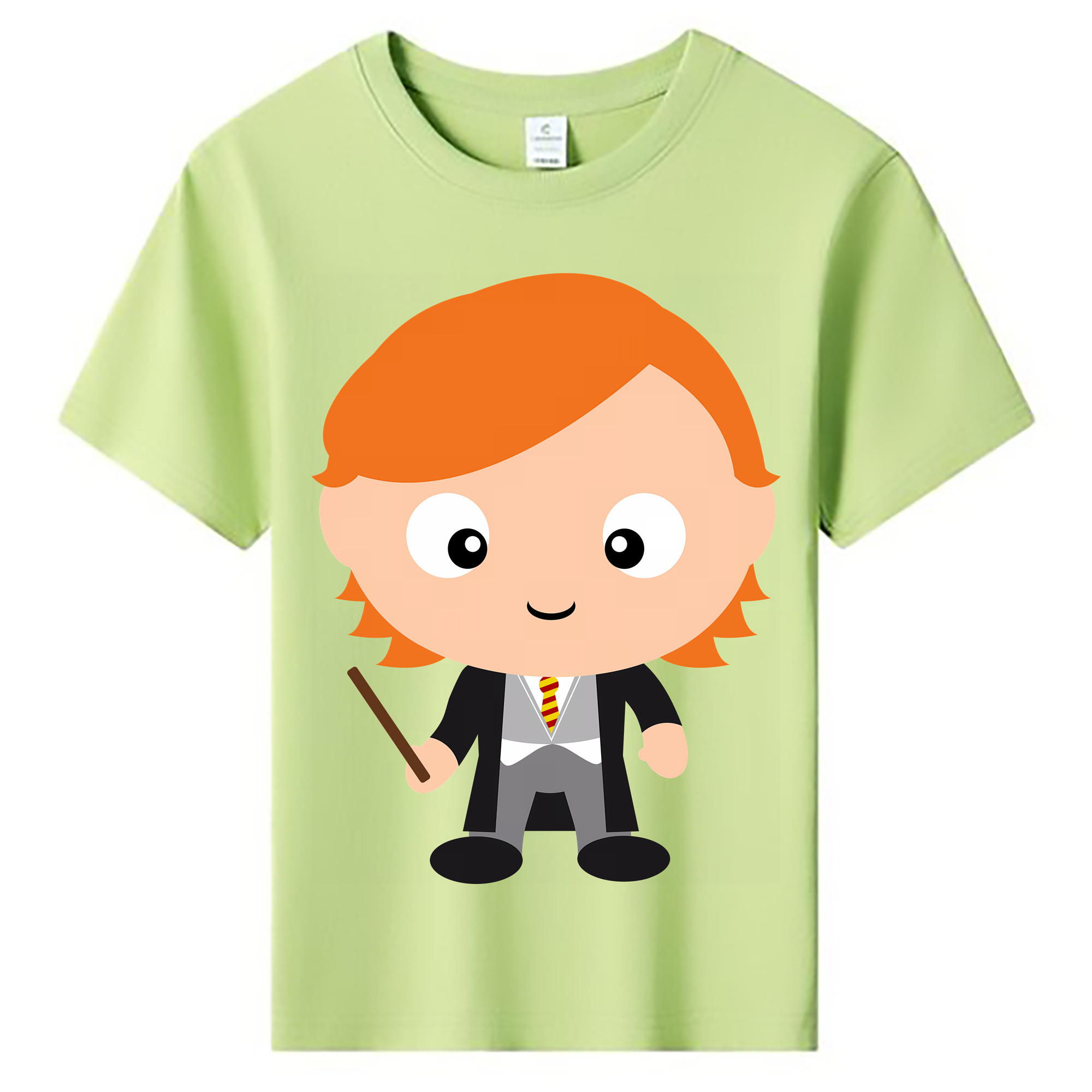 （画像用） Harry Potter ハリー・ポッターシリーズ 綿100％キッズTシャツ（フロントプリント）